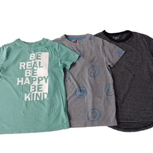 Cat & Jack Boy Size S(6/7) Three T-shirts